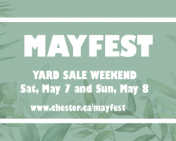 Mayfest Yard Sale Weekend May 7 and 8